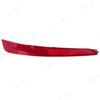 X-CAR For Skoda Octavia 2015-2017 Rear Bumper Lights Decorative Stop Brake Tail Lamp Rear Bumper Reflector Light