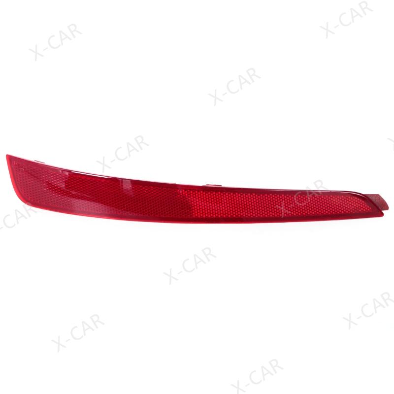 X-CAR For Skoda Octavia 2015-2017 Rear Bumper Lights Decorative Stop Brake Tail Lamp Rear Bumper Reflector Light