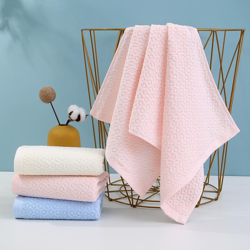 Полотенце Gaoyang, хлопковое впитывающее полотенце для взрослых, бытовое жаккардовое полотенце для лица, полотенце для лица для супермаркета