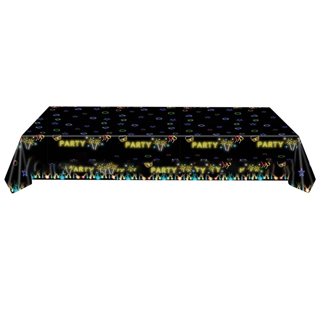 Disposable Tableware for Creative Themed Parties Plates/Cups/Napkin/Tablecloth Handmade Glowing Themed Dinnerwares