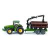 SIKU Tractor with Forestry Trailler SK1954 1/50