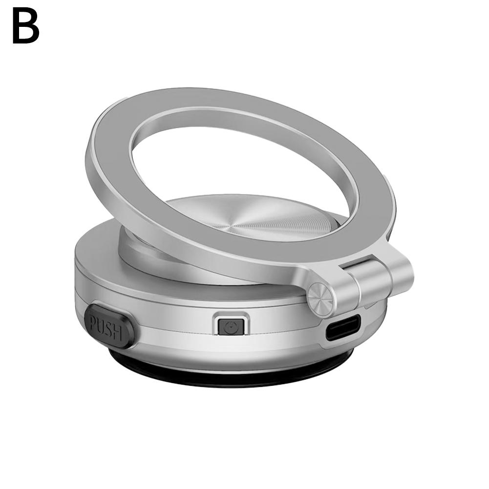 Вакуумная магнитная присоска складная поворотная подставка вращение на 360° для Magsafe электрическая вакуумная поворотная подставка электрический держатель для телефона