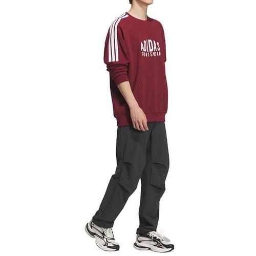 adidas Толстовки унисекс темно-красные KF5249