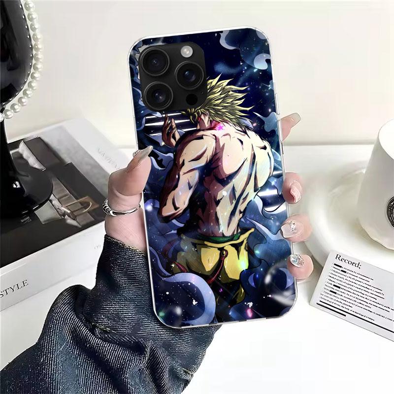 JoJo Adventure Дио Диего Брандо Мягкий чехол для телефона для IPhone 11 17 Air 16E 16 Pro Max 15 + 14 Plus 13 Mini 12 Apple 7 SE 8 Fundas