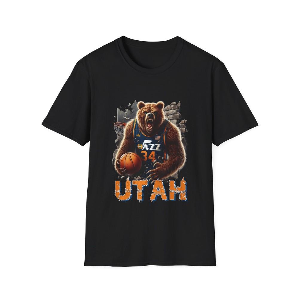Utah Jazz Horror Mashup T-Shirt