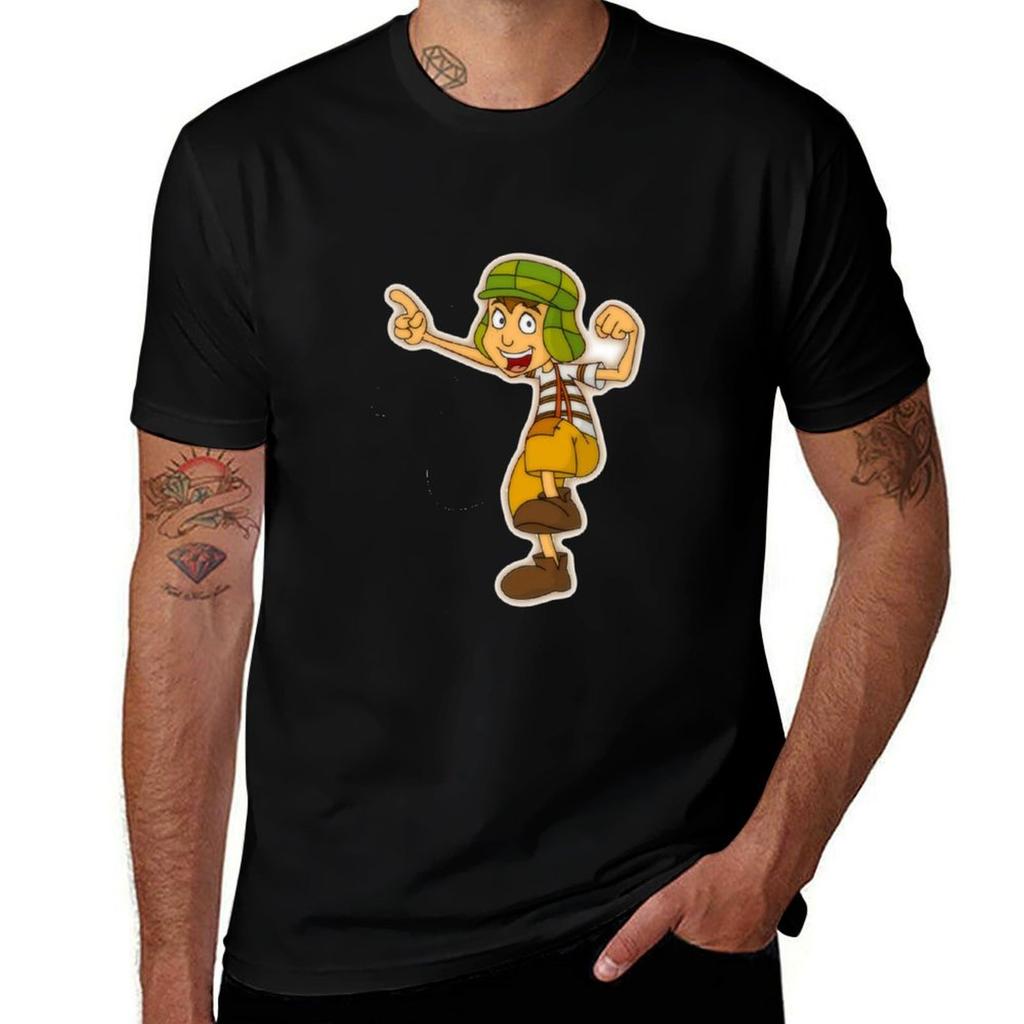 Chavo Del Ocho Caricatura Tshirt Plus Size Street Style Tee