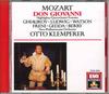 CD OTTO KLEMPERER - Mozart: Opera "don Giovanni" CE285062 EMI Japan Classical Used