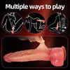 Big Realistic Dildo for Women Beginners Skin Sliding Foreskin Anal Vagina G Spot Stimulation Artifical Penis Sex Toy Masturbator