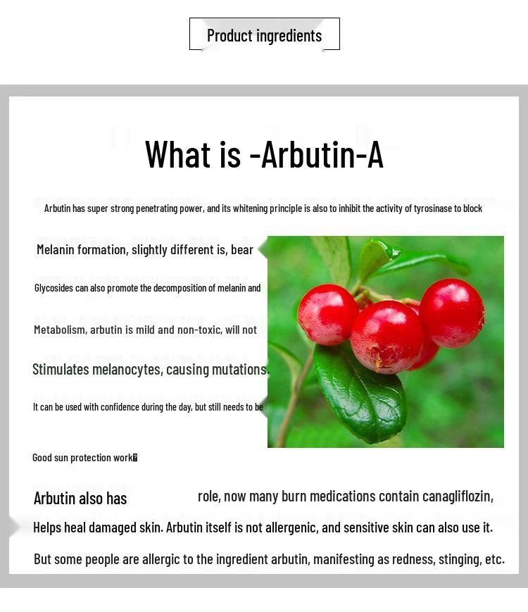 Arbutin 500ml Moisturizing Beauty Essence with Fruit Acid for Radiant Skin