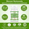Morsan Nutraveda Bakuchi (Psoralea Corylifolia, Bavachi, Babchi) Extract Capsule - 60 Veg. Capsules X 500 Mg (2 Pack of 60 Capsules)