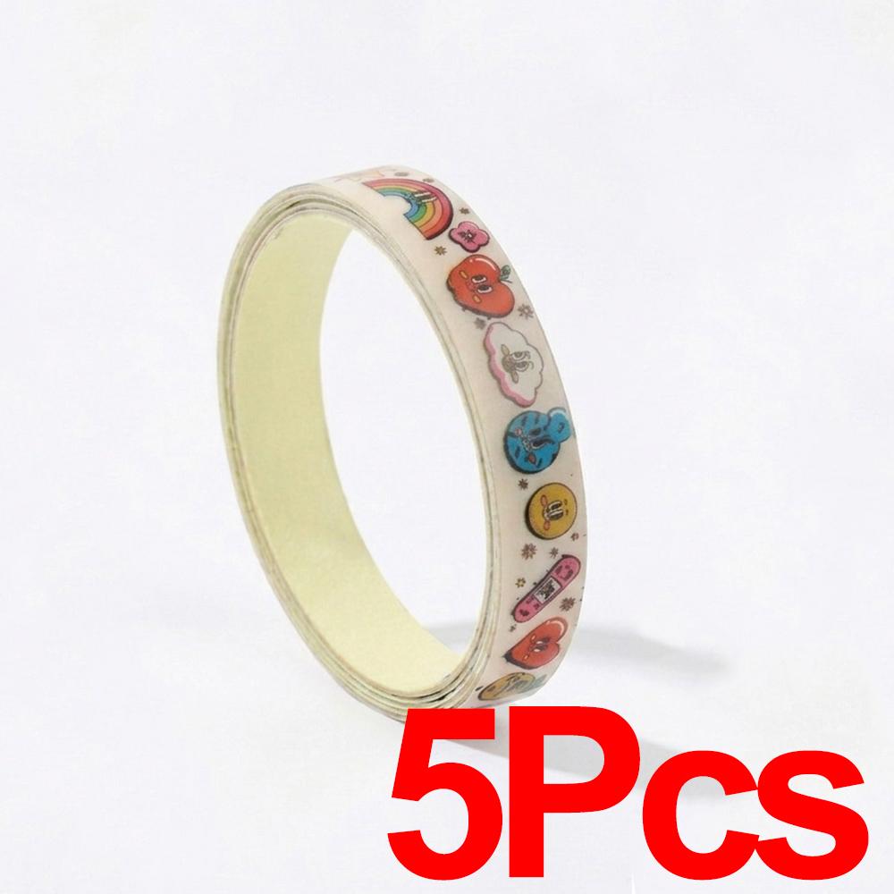 Hard Table Tennis Racket Edge Tape Cartoon Anti Collision Close PVC Side Protection Strip Blade Edge Damage Prevention