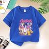 Kpop Команда Охота на ведьм Планета Черепах Группа Охотников на ведьм Футболка с коротким рукавом с принтом
