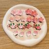 Stereoscopic Peach Blossom Cherry Blossom Shoe Buckle Creative Flowers Shoe Buckle Cute Shoe Accessories Decoration