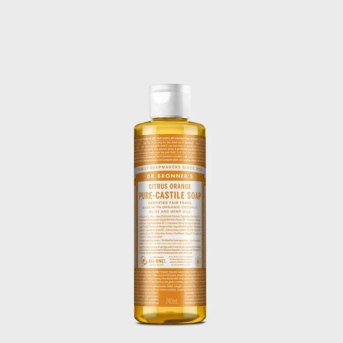 [Face & Body Cleanser]_Citrus Orange Pure Castile Soap 240ml