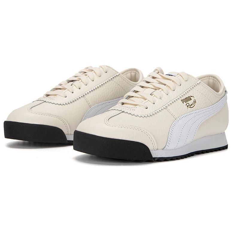 Puma Roma 68 Винтажные кожаные кроссовки Кроссовки унисекс Молочно-белый 370051-07