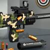 Uzi Machine Blaster R Apid Fire Manual Toy Guns For Boys Girls Family Party 10 Bullets 8 Magazines,Manual Toy Guns With Removable Magazine
