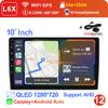 Wireless Carplay 2din Android 14 Car Radio Multimedia Video Player Universal 7/9/10 Inch AutoRadio GPS Navigation 4G WiFi