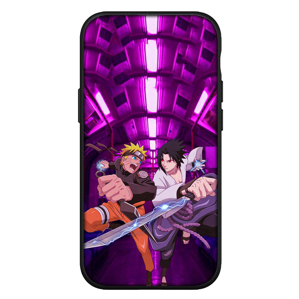 Чехол для iPhone 16 15 Xiaomi Redmi Note 14 13 12 11 Pro Max X 8 9 16e Samsung Galaxy S25 S24 S23 Moto E15 OPPO Huawei Учиха Саске Наруто чехол для телефона