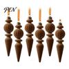 Многоразовые Праздничные Акценты для Венка 6 Шт. Рождественский Заснеженный Подвес со Шнурком, Креативное Украшение на Елку, Набор из 6 Подвесок, Ретро Подвески в Форме Сосулек