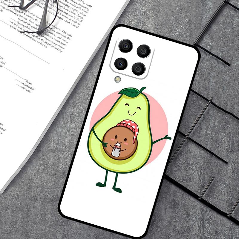 Милый чехол-авокадо для Samsung Galaxy M55 M31 M13 M11 M12 M14 M15 M06 M16 M36 M56 M53 M32 M52 M35 M34 M54