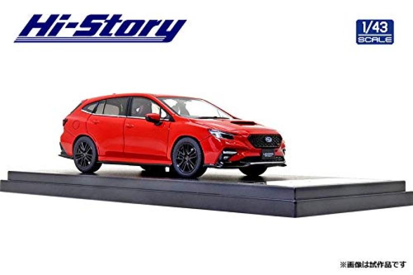Hi Story Subaru LEVORG STI Sport STI Sports Parts Pure Red Finished Product HS333RE 1/43 (2020)