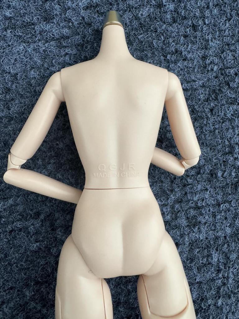 НОВЫЙ Оригинальное тело куклы QGJR Высокое качество Супер Белый Розово-белый Бежевый 27СМ 1/6 Запасное тело для голов кукол FR/IT