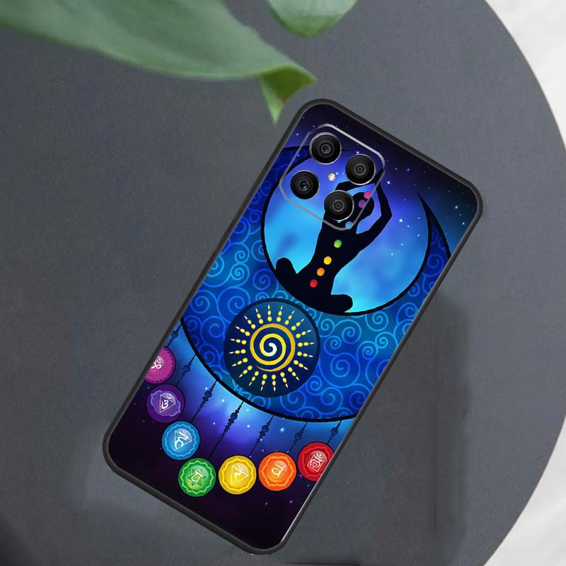Чехол-мандала Chakra Yoga для Honor Magic 7 Lite 6 8 Для Honor 200 400 Pro 90 70 50 X8c X8b X9a X9b X9c X9d Win RT