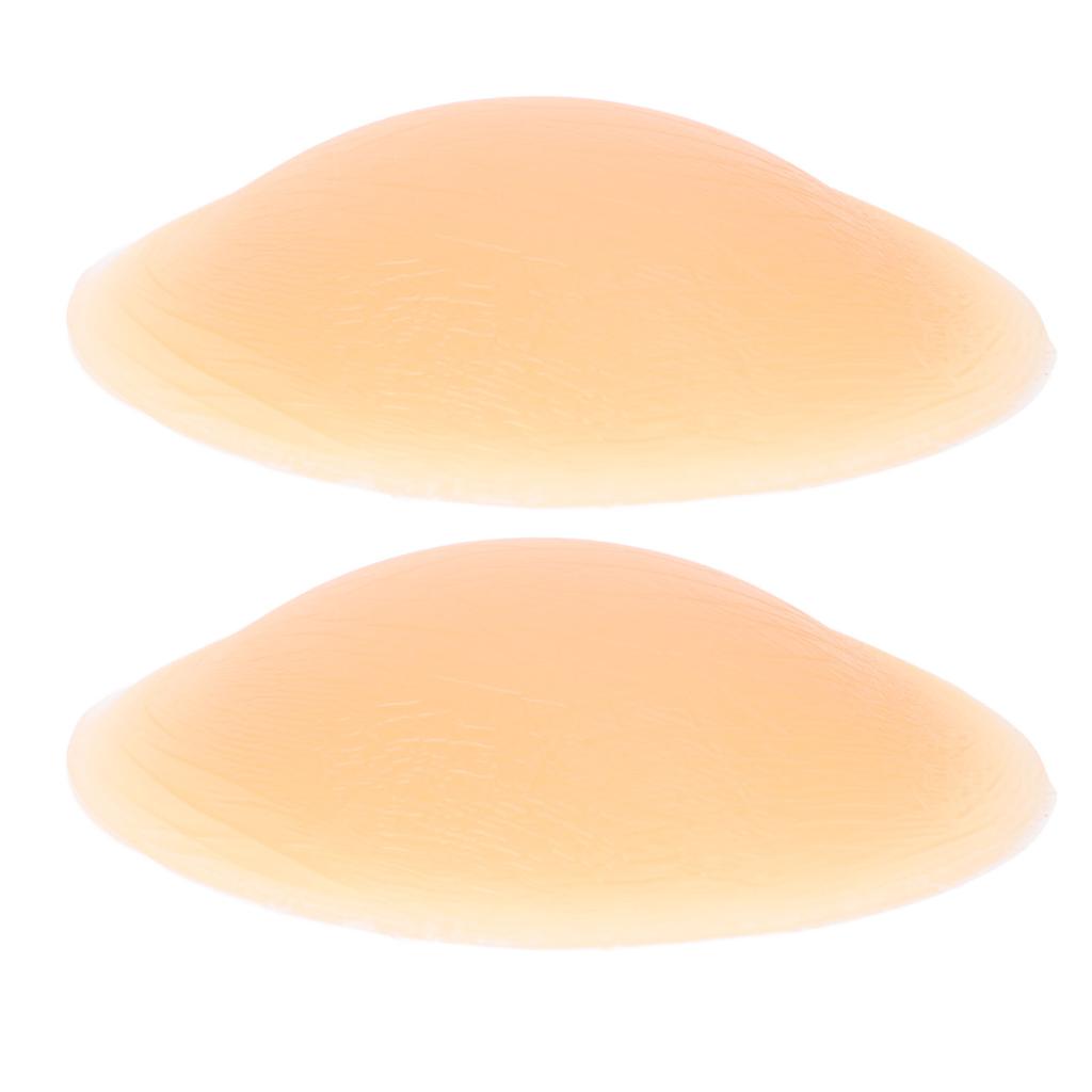 1 Pair Silicone Self Adhesive Butt Pads Comfortable Artificial Hip Pads Buttocks Inserts for Women