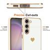Coque - Samsung - Galaxy S9 Plus - Blanc - Antichoc - Motif Cœur