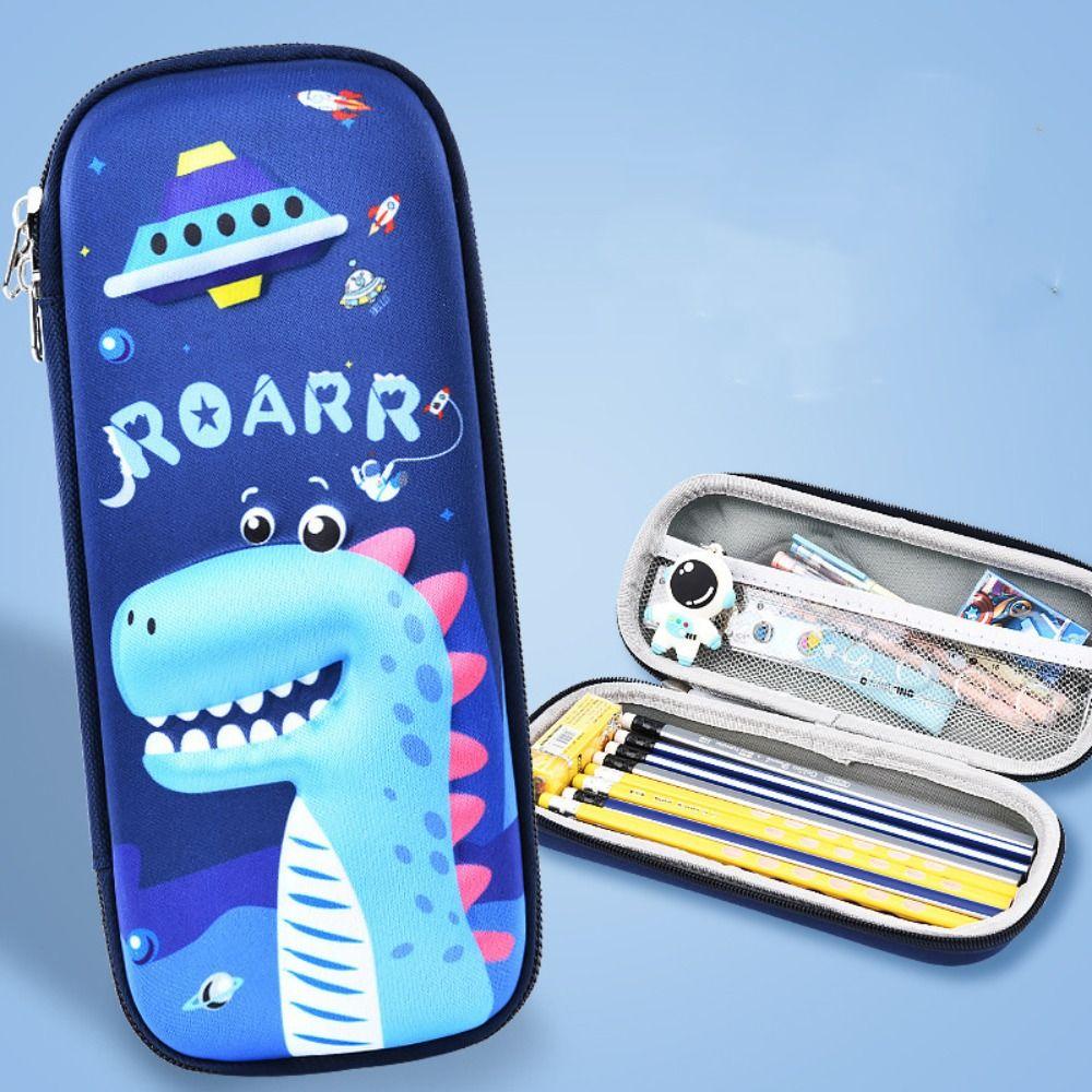 Пенал большой емкости EVA Pen Bag Cartoon Pen Box Student