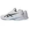 Asics Кроссовки Solution Speed ​​FF 4 Comfortable Fit Non-Slip Low-Top Tennis Shoes Men White Black 1041A532-100