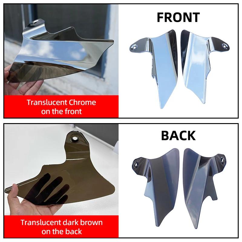 Хромированный светоотражающий тепловой экран седла мотоцикла Дефлектор воздуха для Harley Touring Electra Glides Road Kings Street Glides 97-07