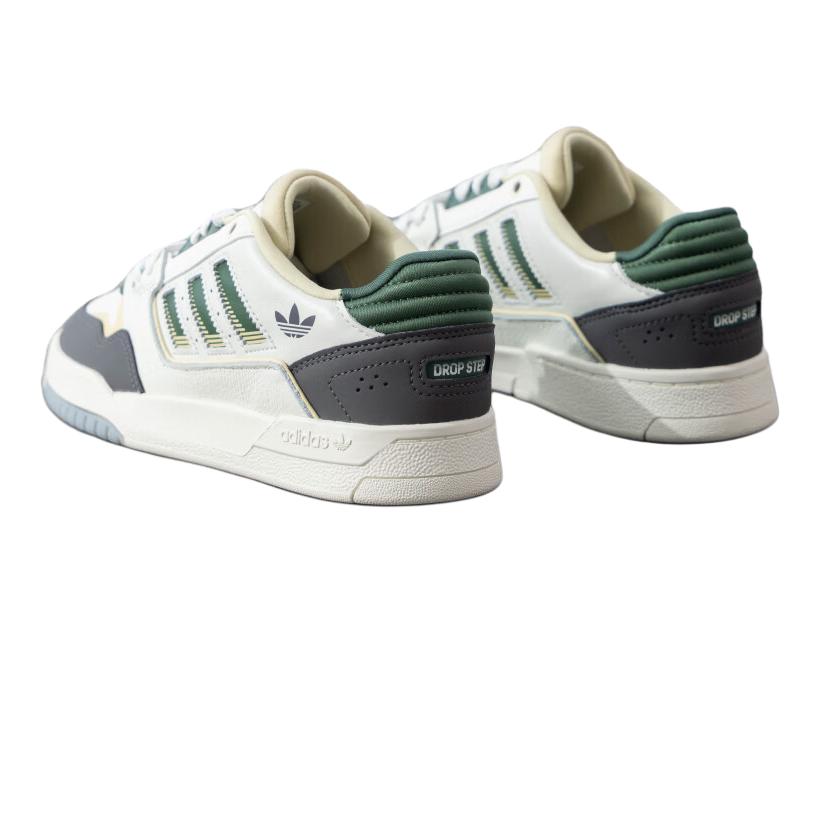 Adidas Drop Step Low 2.0 Clover Unisex Sneakers White White-Tint Green-Oxide JP5885