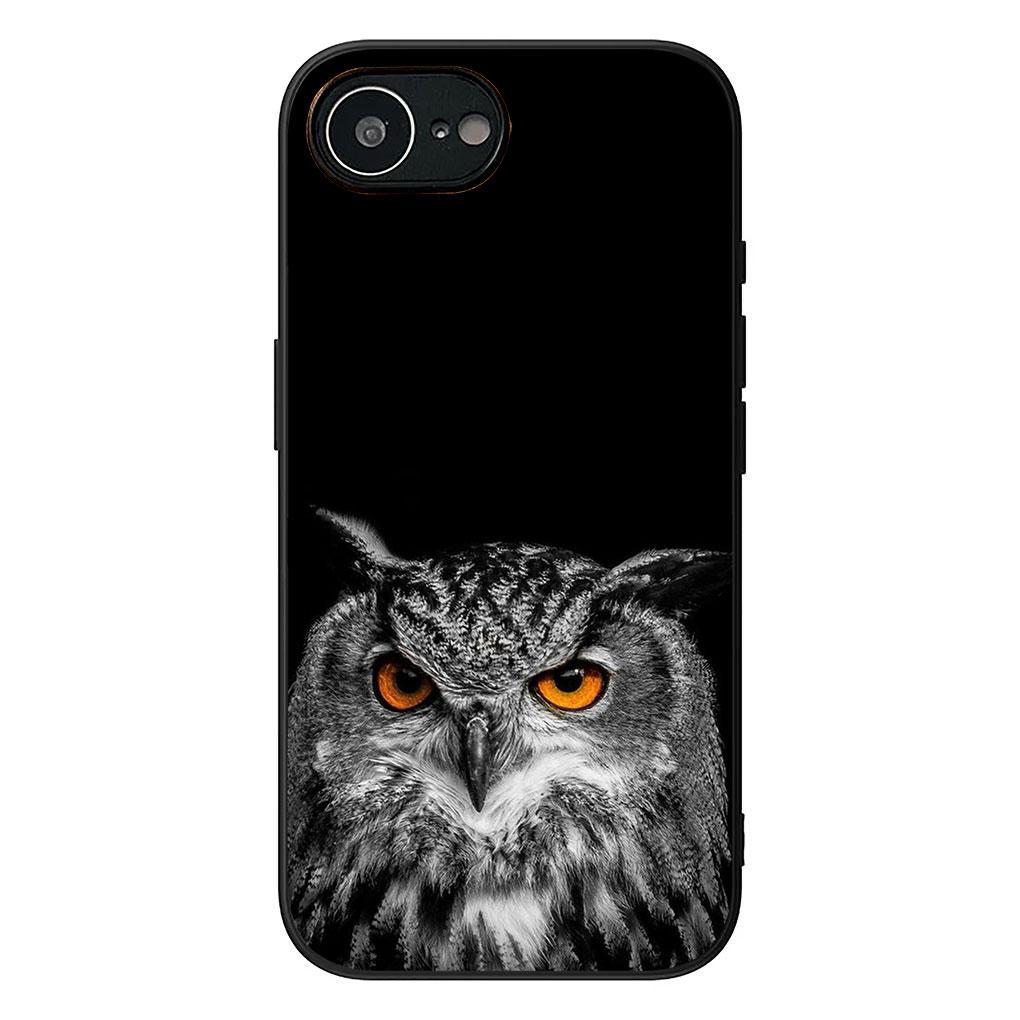 Soft Cover for Samsung Galaxy S22 S21 S20 FE Ultra Plus A35 A36 A55 A37 A33 A34 A57 Coque Phone Case Bird Owl Comics Lovely