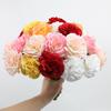 5 Pcs Artificial Faux Silk Carnation Picks 11.4" Fake Carnation Flowers with Stem for Wedding Home Table Centerpieces Floral Arrangement Decor