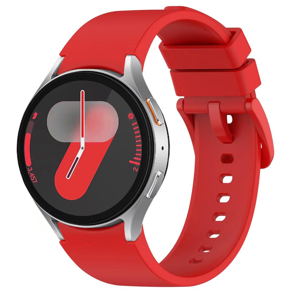 Силиконовый ремешок для Samsung Galaxy Watch 4 Classic 46/42 мм 5 Pro 45 мм Браслет для Galaxy 7 6 5 4 44 мм 40 мм/6 Classic 47 43 мм Ремешок