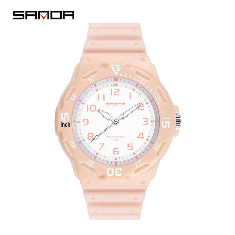Водонепроницаемые часы Sanda Fresh Trend для мужчин, женщин и студентов