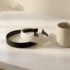 Non-Slip Korean Wide Headband Black White Color Temperament Hair Band Polka Dot Headband  Wash Face