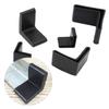 1PC Socks Iron End Cap Rubber Furniture Feet Cover L-shaped Angle Triangle Home Decor Self Table