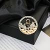 Decorative Brooch Pin Retro Style Leaf Floral Design Lapel