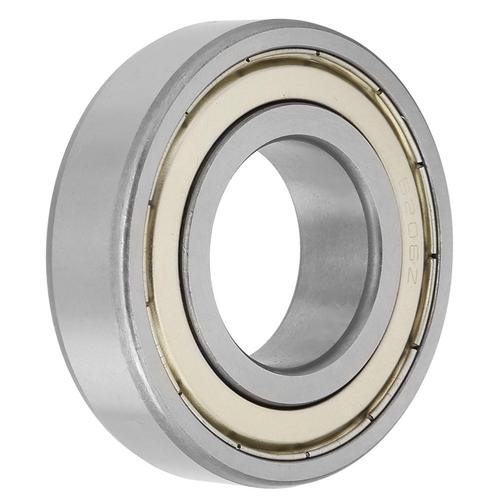 1pcs Metal Double Shielded Deep Groove Ball Bearings 30*62*16mm(6206 zz)