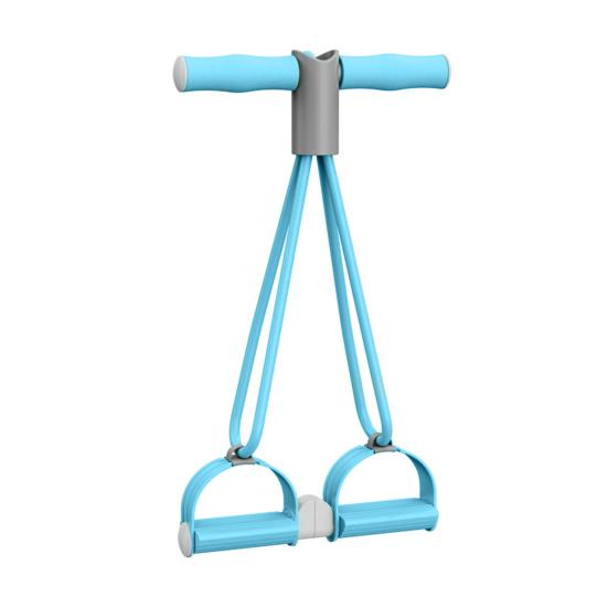 Разделяемый педальный эспандер для лодыжки с ручкой, эластичная йога-веревка для подтягиваний, мужской и женский педальный тренажер для растяжки, оборудование для тренировок