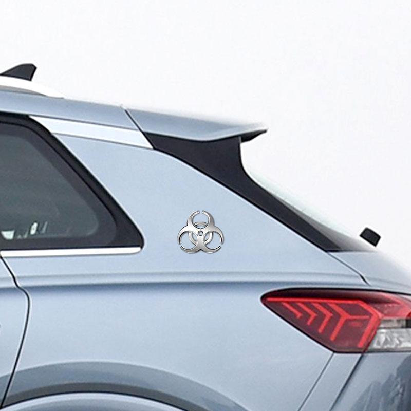 Металлический 3D-стиль автомобиля Resident Evil, наклейка с логотипом, эмблемой, значком, наклейкой, автомобилем, мотоциклом, компьютером, крышкой топливного бака, аксессуарами