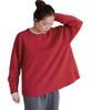 Titibait Flare Silhouette Knit Pullover AZXP3159 Small Red Women's