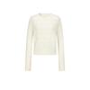 Women's Autumn/Winter Round Neck Wool Blend Knit Sweater