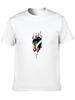 Top Short Sleeve Burning-love-gradient-black-flame Anime T Shirt Hip Hop Fashion Country Music Movie Peripheral