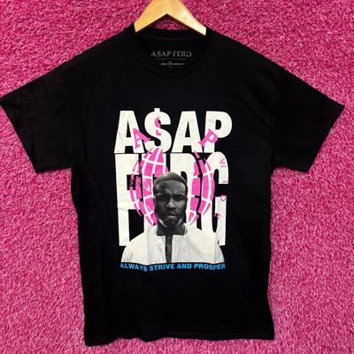 Asap Ferg Всегда Стремись и Процветай Хип-Хоп Футболка размер Средний