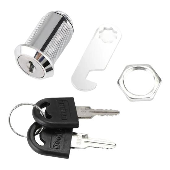 Замок картотечного шкафа Устойчив к ржавчине Простота установки Прочный Широкий спектр применения Простое управление Противоугонная защита из цинкового сплава Одностворчатый эксцентриковый замок Домашние поставки