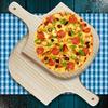 8/10/12/14inch Traditional Homemade Cheese Wooden Pizza Peel Tool Board Kitchen