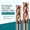 55 Degree Tungsten Steel Milling Cutter 4-blade Extended Carbide End Mill 200 Length And 150 Length CNC Hardware Tool